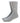 Men's Small Icon Crew Sock - Feather Grey