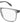 Alexander McQueen AM 0247O 001 Rectangle Acetate Grey Eyeglasses with Demo Lens