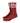 XL Lockup Crew Sock - Oxblood
