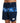 Mens - Boardrider Boardshort - Hibiscus Strip - Navy